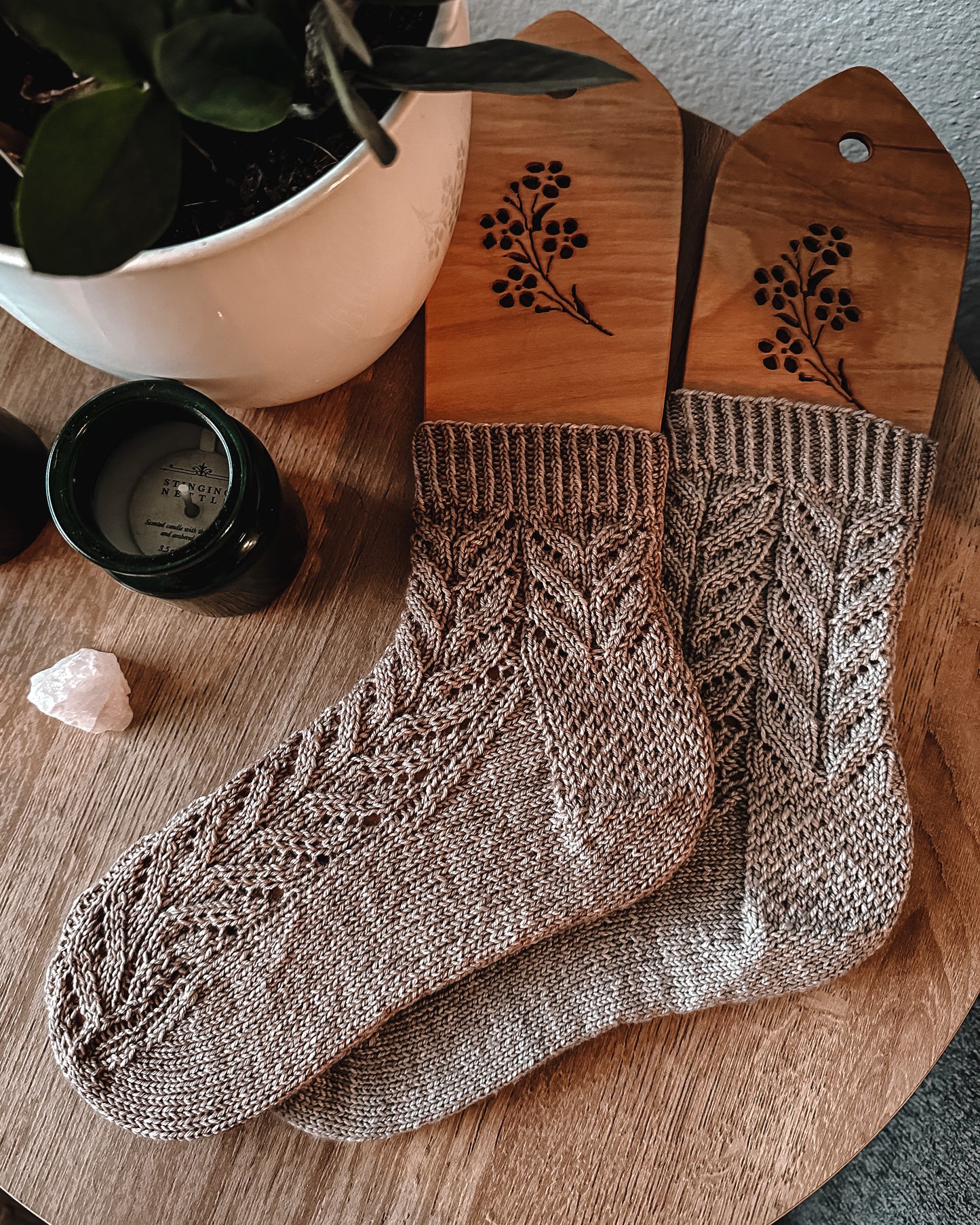 Louise Lace Socks - Knitting Pattern