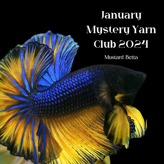 January Betta Club Mystery Yarn