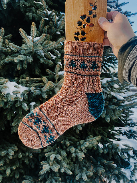 Flagstaff Socks - Knitting Pattern