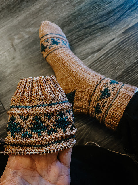 Flagstaff Socks - Knitting Pattern