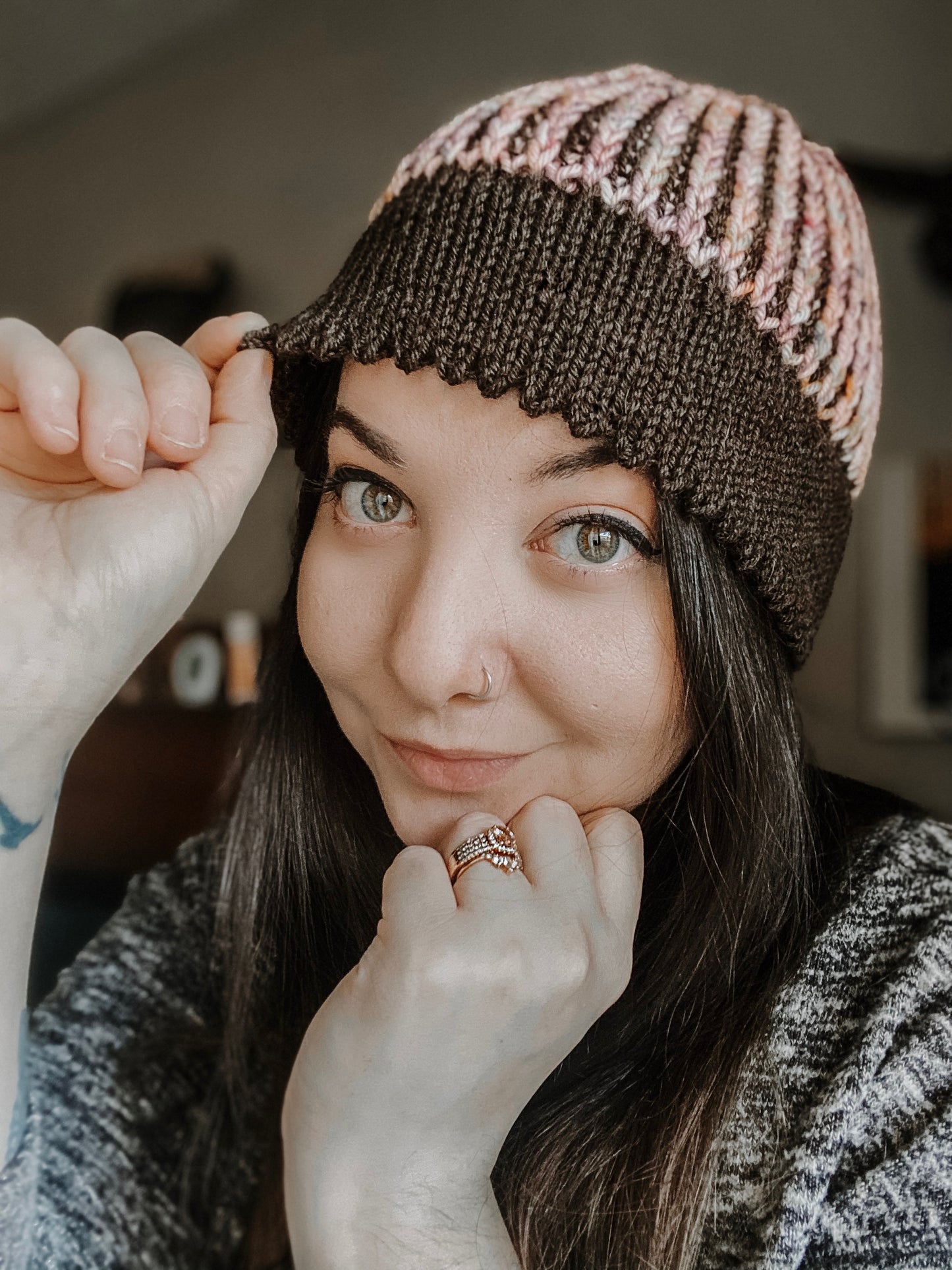 Park Place Beanie - Knitting Pattern